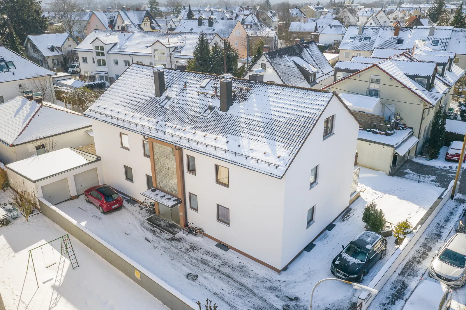 Mehrfamilienhaus (energetische Sanierung) – vorher