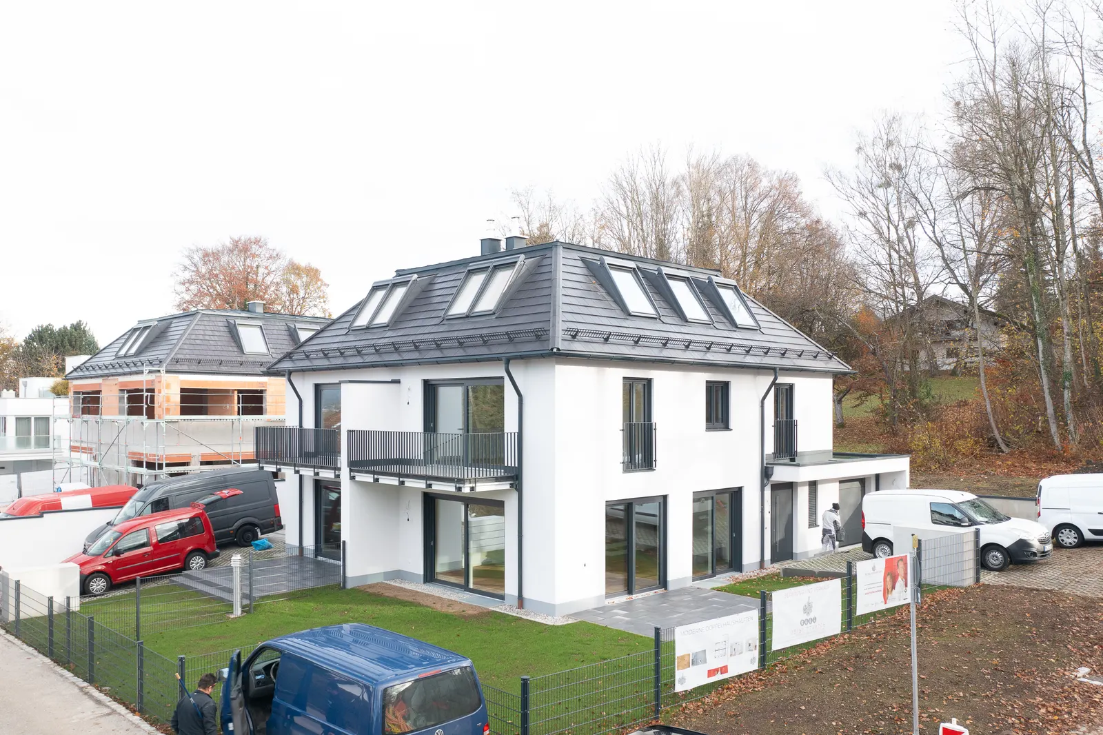 Neubau Doppelhaus
